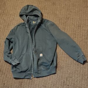 Dark Grey Hooded Sweatshirt by Carhartt